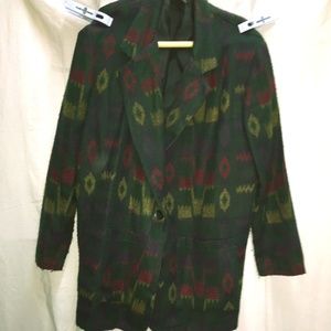 JUDY KNAPP WOOL BLAZER